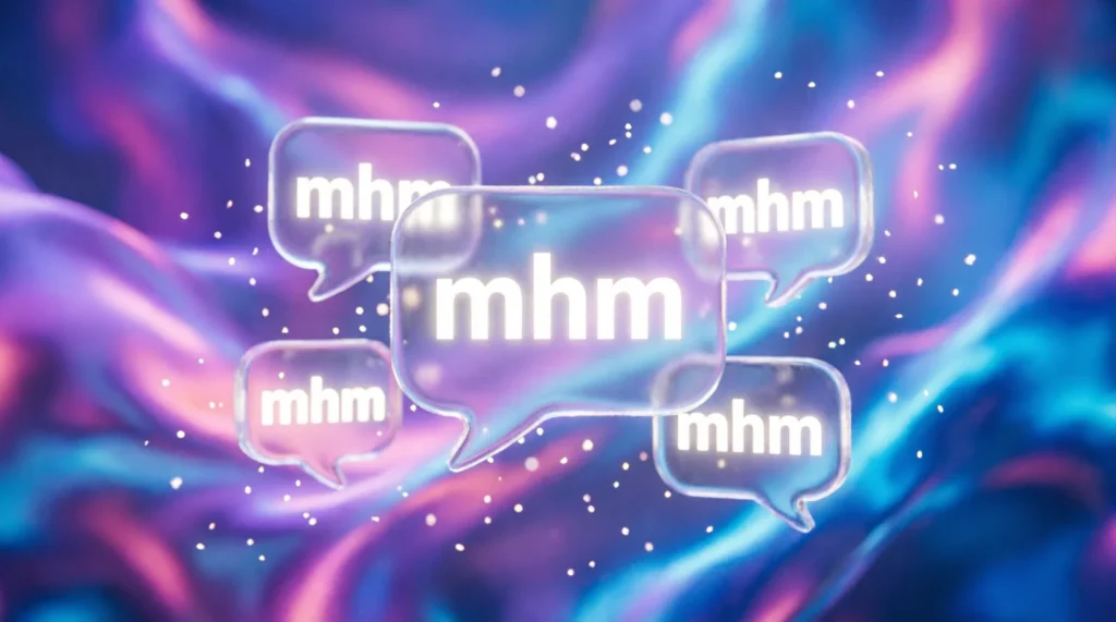 💬 What Does “mhm” Mean?