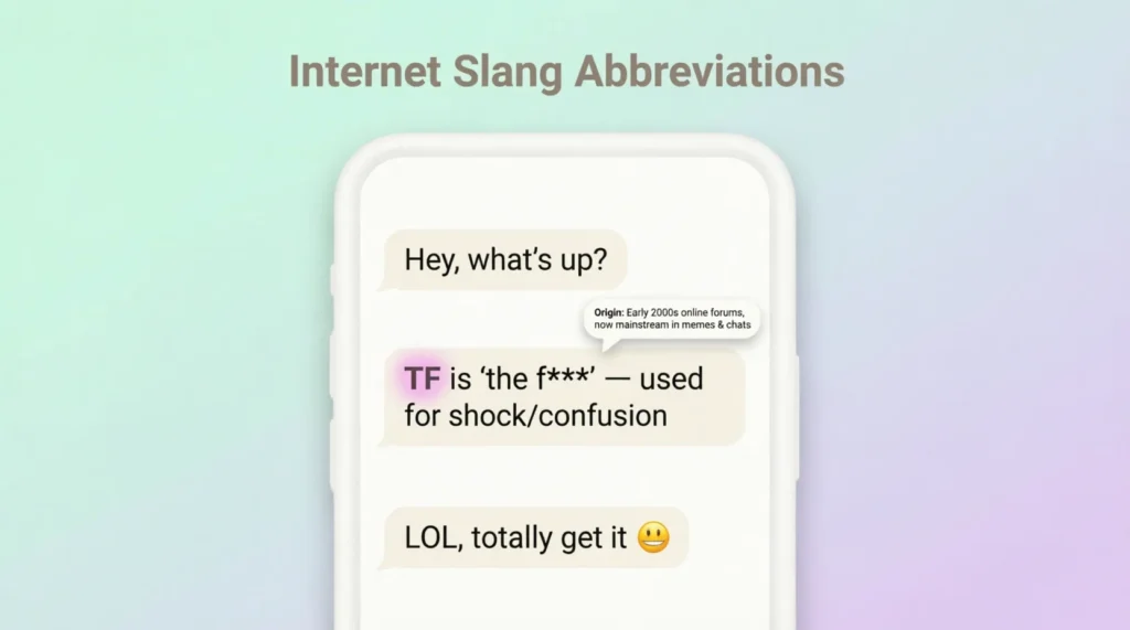 Where Is “TF” Used?
