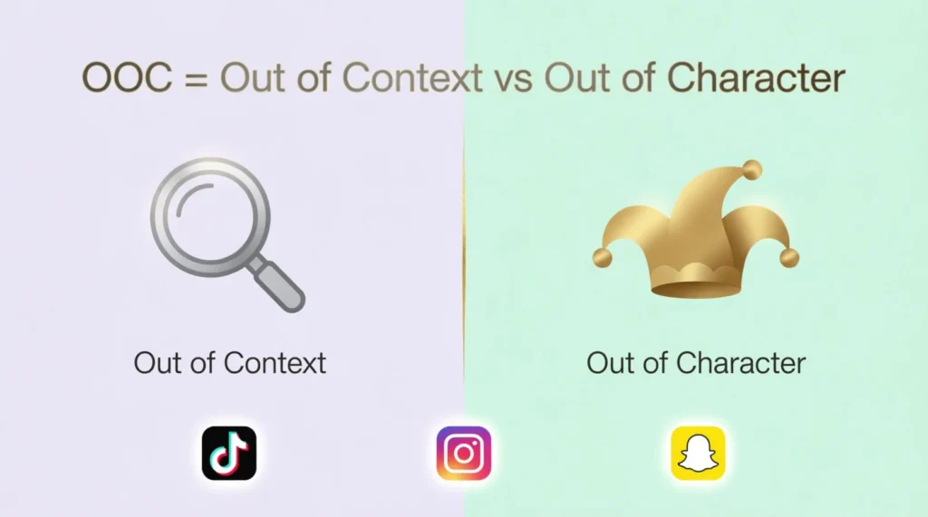 What Does OOC Mean?