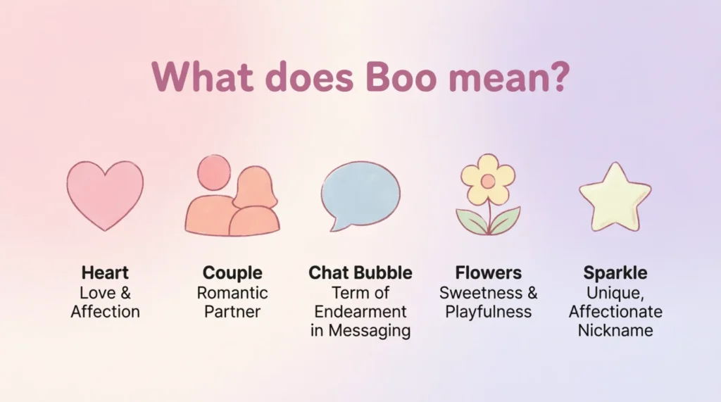 What Does “Boo” Mean?
