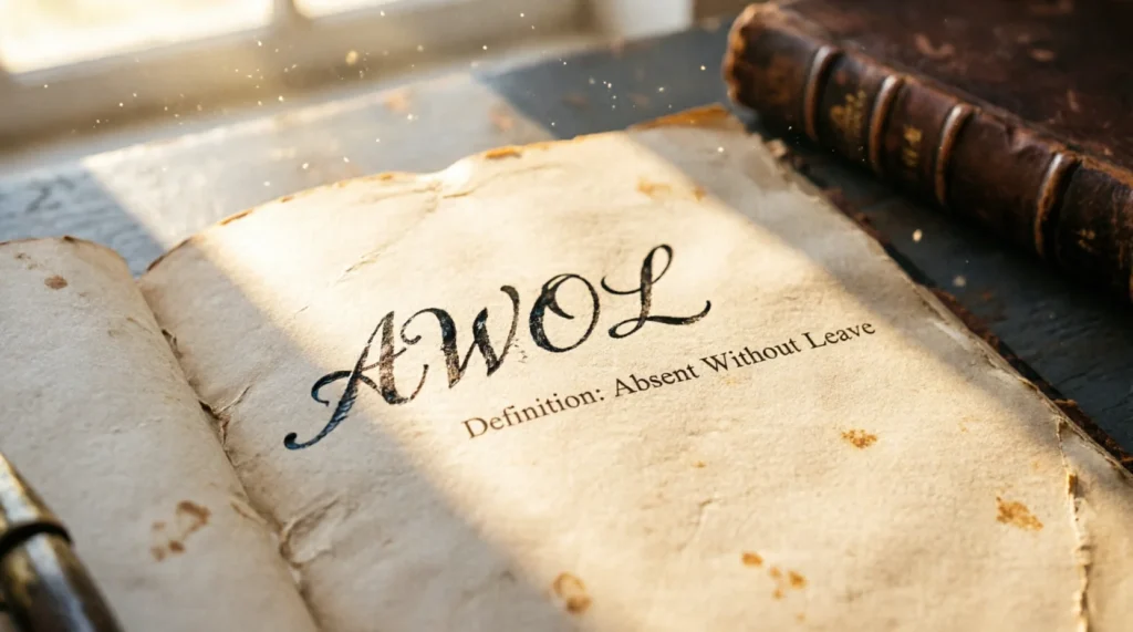 What Does AWOL Meaning