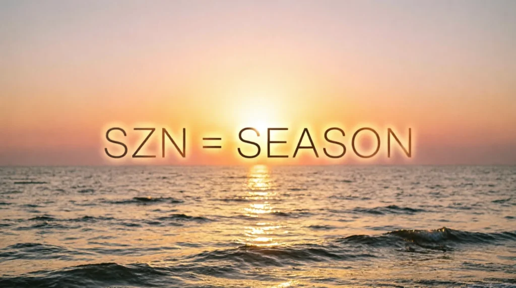 What Does SZN Mean?