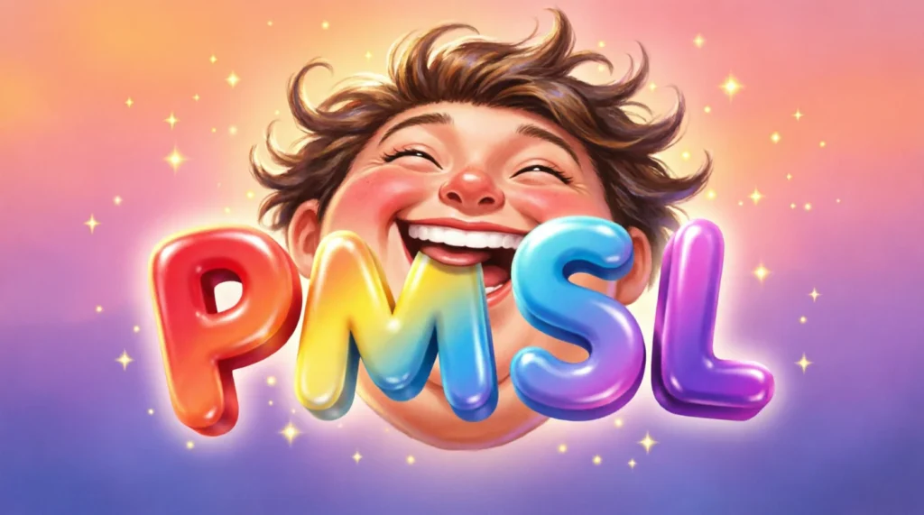What Does PMSL Mean?