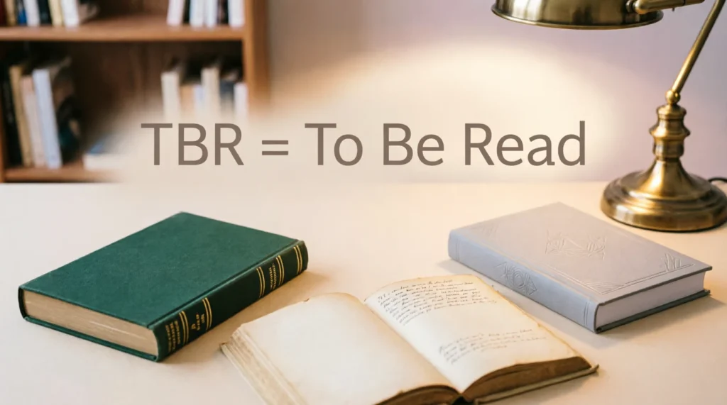What Does TBR Mean?