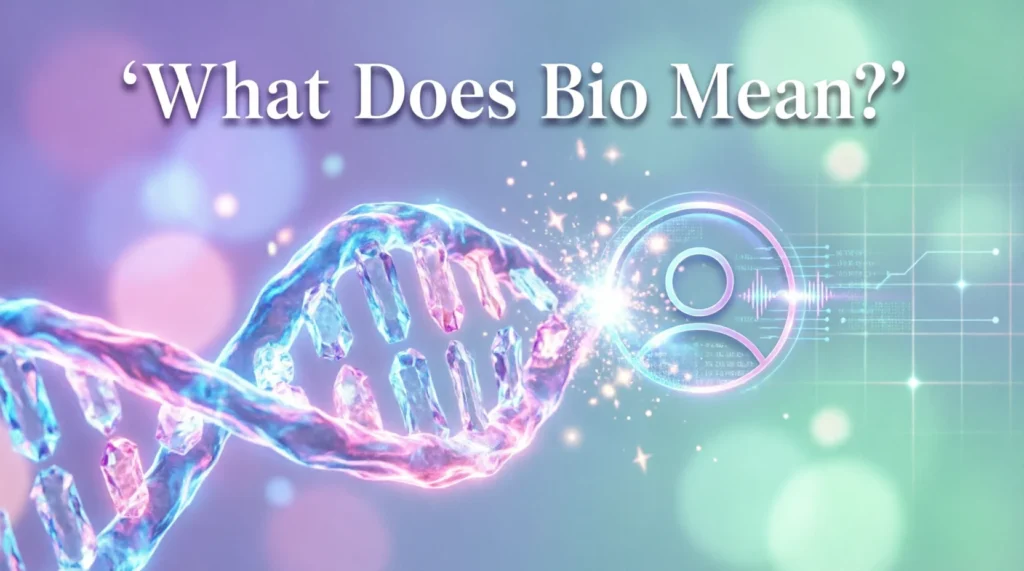 Why Is Bio Short for Biography?