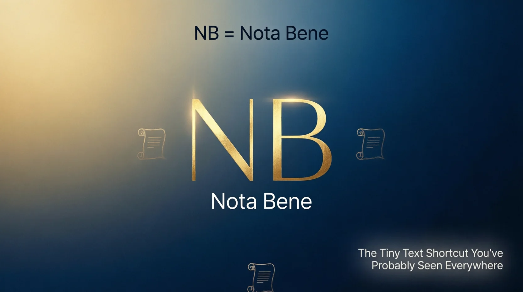 NB Meaning The Tiny Text Shortcut You’ve Probably Seen Everywhere 2026