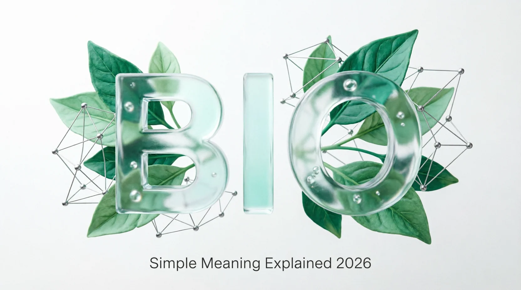 What Does Bio Mean? The Simple Meaning Explained 2026